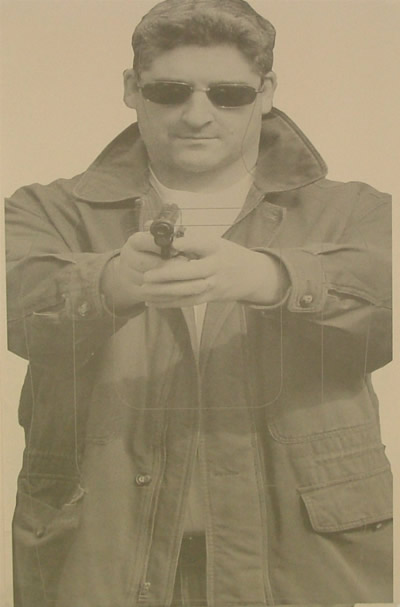 Law Enforcement Photo Target with TQ-15 scoring