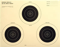 National Muzzle Loading Rifle Association Type-3 Bullseye 100 yard