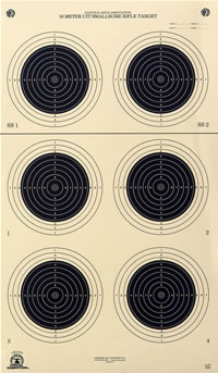 A50/1 50 Meter UIT Small Bore Single Bullseye