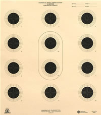 thumbnail image 2 of NRA Official B-40/1 Air Pistol Targets - 10 Meter Competition Targets, 7x8 Inch, 100 Pack 2 of 5